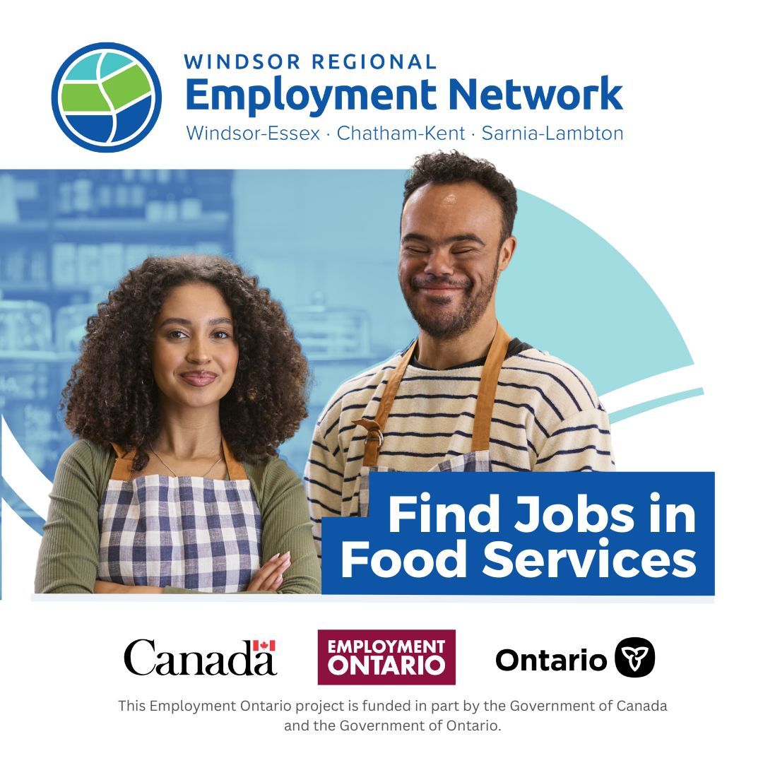 Attention job seekers in WindsorEssex, ChathamKent and SarniaLambton!

👉 Discover new job opportunities in food services on the region's largest job board.

🔗 Visit: wrenetwork.ca/jobs/