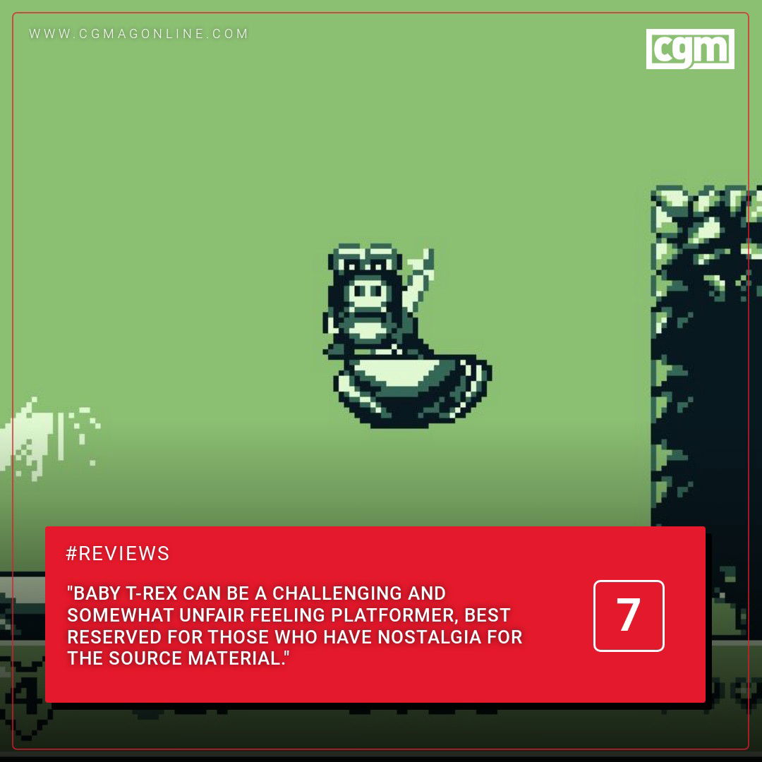 CGMagonline's tweet image. "Baby T-Rex can be a challenging and somewhat unfair feeling platformer, best reserved for those who have nostalgia for the source material."

cgmagonline.com/review/game/ba…

#BabyTRex #Retro #ModRetro