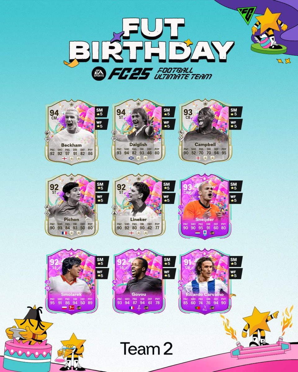 🎉🎂 Fut birthday team 2 🔥
#EAFC25 #FC25

Are you interested in FC coins?
-
Sumbit your order on site 
/ CHEAPEST PRICE ON MARKET /👊
🛒 Link in Bio ✅