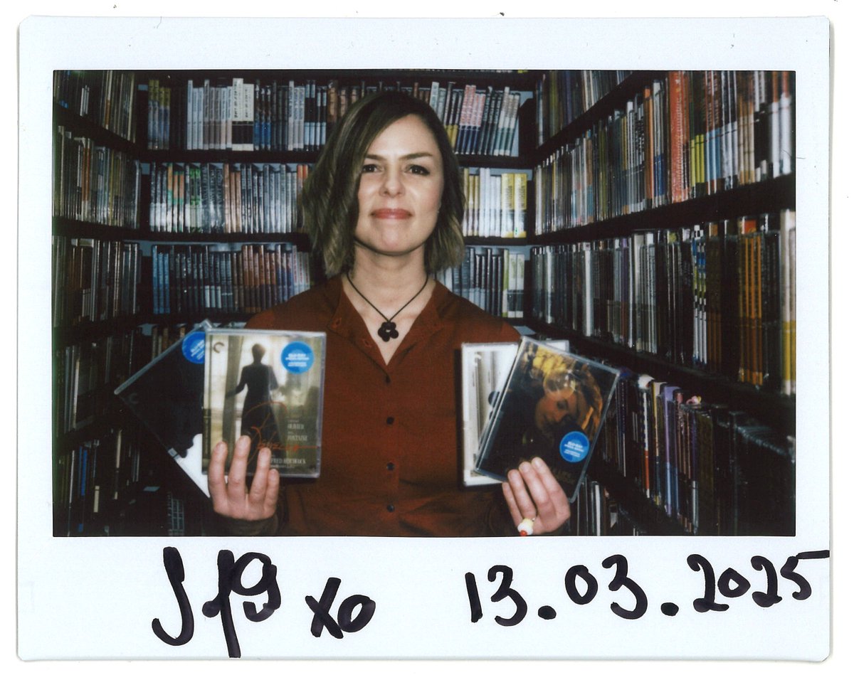 A great visit from Sofia Bohdanowicz!✨ 

Her new film MEASURES FOR A FUNERAL has its US premiere on Sunday (3/16) at <a href="/MovingImageNYC/">Museum of the Moving Image</a>'s First Look festival!