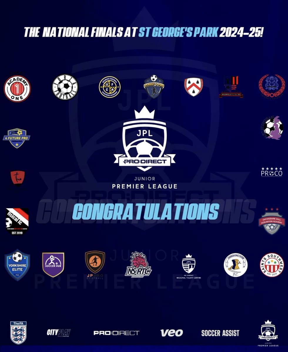 North Somerset RTC (@northsomersetfd) on Twitter photo Good luck to our boys <a href="/StGeorgesPark1/">St Georges Park</a> for the <a href="/jpluk/">Junior Premier League</a> Nationals tomorrow 🏆 Have an amazing time ⚽️⚽️ Good luck to our boys <a href="/StGeorgesPark1/">St Georges Park</a> for the <a href="/jpluk/">Junior Premier League</a> Nationals tomorrow 🏆 Have an amazing time ⚽️⚽️