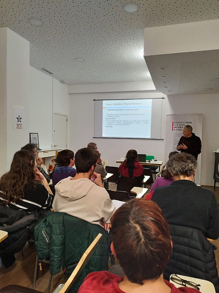 Conferència de l'<a href="/EmiliCortavitar/">Emili Cortavitarte</a> a la CGT de Terrassa sobre en Francesc Ferrer i Guàrdia i l'escola moderna.