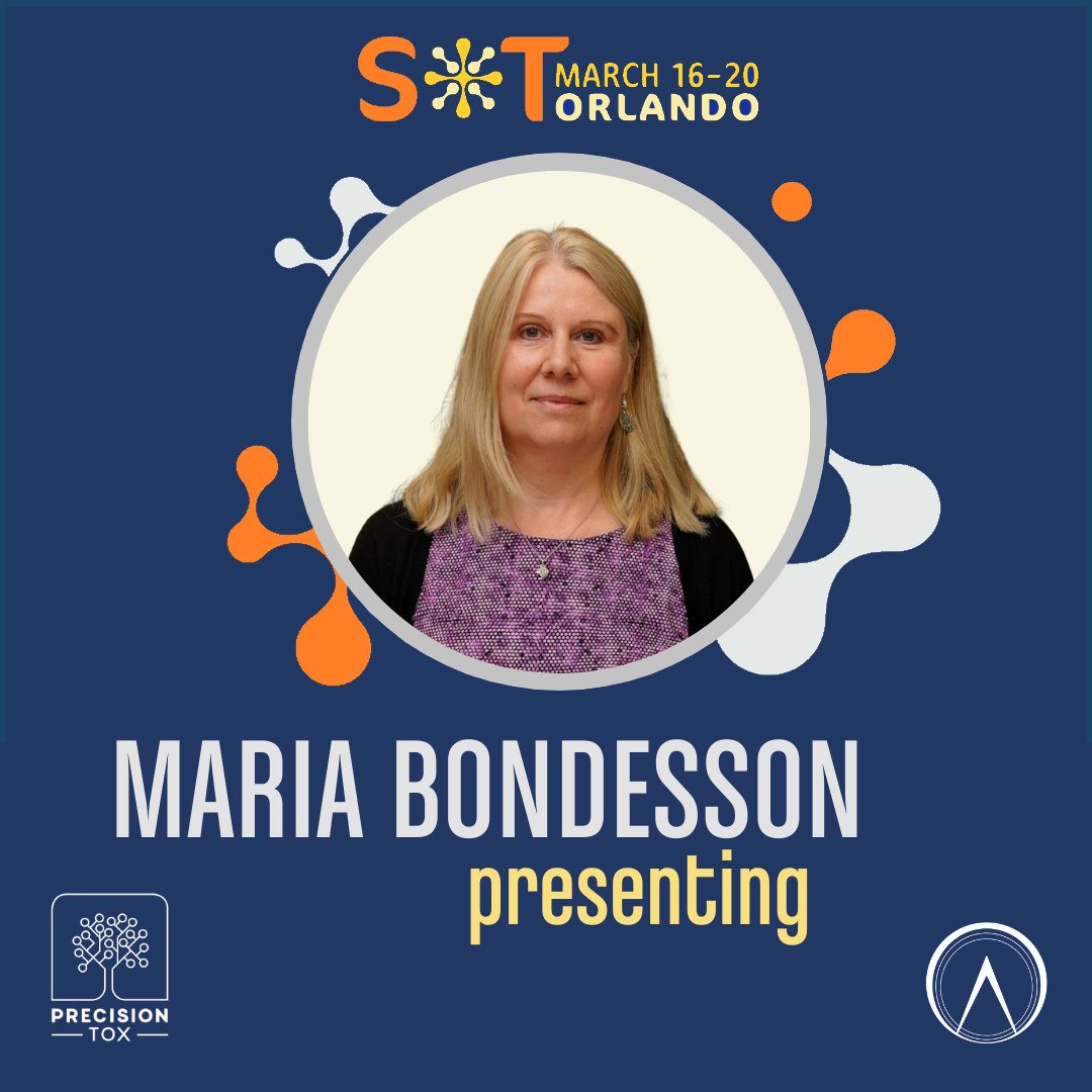 Maria Bondesson (#PrecisionTox | #ASPIS cluster) at #SOT2025 &amp; #ToxExpo!
📮 Presentation: PFOA induces lipid species alterations in a #pancreatic_cancer zebrafish model
📅 Wednesday, March 19 | 1:45 PM – 4:15 PM
📍 Sector J519, Green
🔗 More info: aspis-cluster.eu/meet-aspis-us-…

#ONTOX