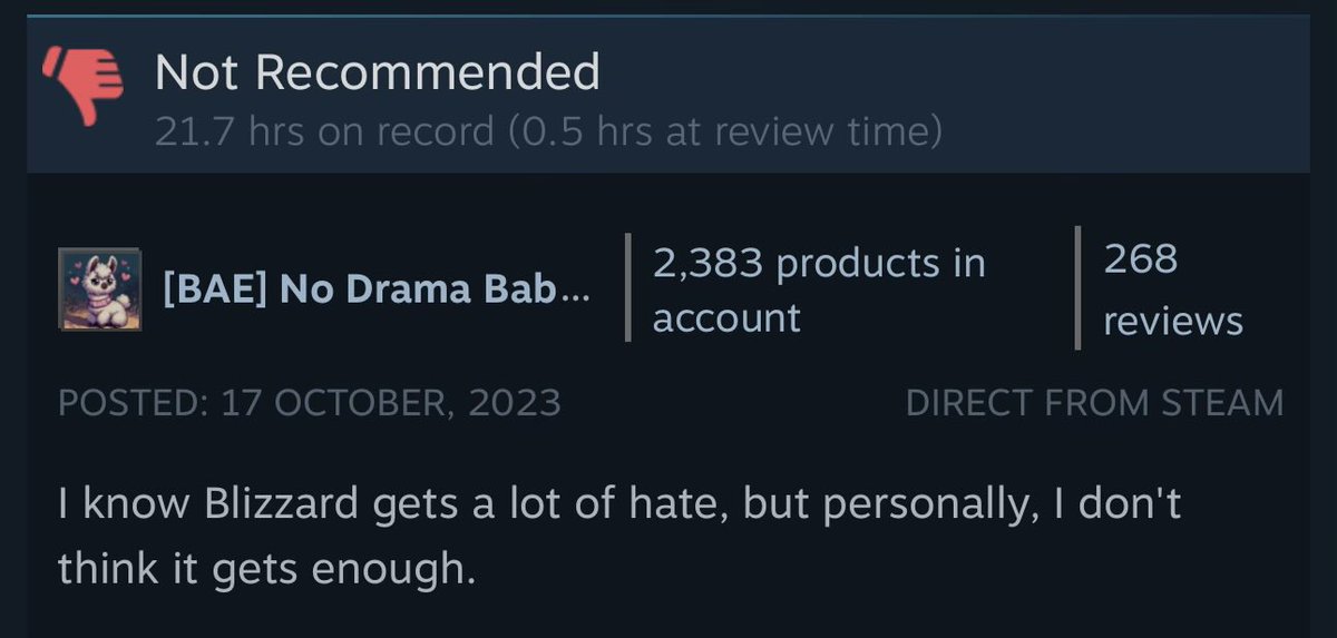 Odd Steam Reviews tweet media