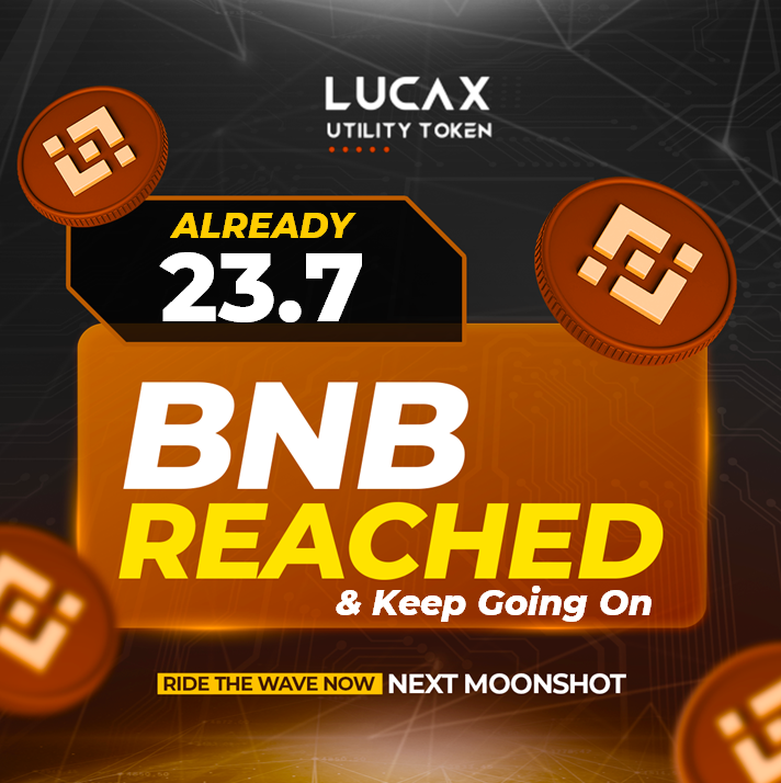 Lucax_Finance's tweet photo. 🚨 LUCAX StartUp (Pre-Sale) - CALLS 🚨 
 Community always wins $LUCAX
Don't  missed $LUCAX,is your Biggert next chance. Dyor, Nfa.
🔒 CA: 0xD7Ef8916247A9ce763E0f862658EbAb306FfF56A

 🔷 BUY NOW: https://t.co/44Zb3cQAT1 

🔹 Pre-Sale Price
 ✅ 1 LUCAX = 0.0016 BNB
 ✅ 0.5 BNB = 2,500,000 LUCAX

 ⏰ PRE-SALE ENDS SOON ⌛️
 ✅ Trending PinkSale #1
 ✅ Over 23,7 BNB reached
 ✅ Global marketing campaign
 ✅ 117 Contributors 
  ✅ Play-to-Earn features 
 ✅ Expectations of a possible X10
 ✅ 100% Liquidity locked for 180 days and keys will be burned – No Rug Pull Guaranteed 
 ✅   A solid farming ecosystem
✅ Automatic listing on Pancakeswap 
 ✅ 100% TRUST - Auditor Block safu
 ✅ Token LUCAX is not a simple memecoin; it is a "Smart Memecoin - hyperdeflationary", a pioneer with a triple token burn mechanism, creating value and perpetual, accelerated growth along with long-term benefits. 💰

 ✅ Innovative staking mechanism: the community creates its own Masternodes, called “Vault Producer”, which receive various types of community rewards (for referrals, masternode creation, memberships… This is huge!)

 🌐 Whats App Pre-Sale Support: 
https://t.co/gVgByUJAW4 
 ✈️ Telegram Pre-Sale Support: https://t.co/JXFsOO41rV 
📌 Airdrop TaptoEarn: https://t.co/uztU85Y3Wm 

#AffiliateMarketing #DigitalMarketin, #OnlineBusiness #Ecommerce #PassiveIncome #SalesFunnel #LeadGeneration #MarketingStrategy #Cryptocurrency #Bitcoin #Blockchain #CryptoTrading #Altcoins #DeFi #NFT #CryptoInvesting #InfluencerMarketing #ContentMarketing #SocialMediaMarketing #EmailMarketing #SEO #Branding #AffiliatePrograms #MarketingTips #GrowthHacking #SuccessMindset