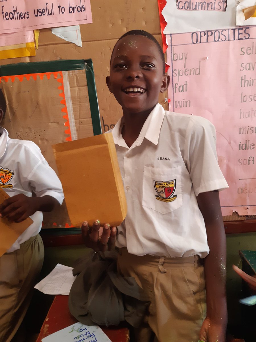 RonnieReagan24's tweet photo. A beautiful day to start my journey with @40days_40smiles #AngazaOutreachProgram. I shared my knowledge on crafting good stories in the realm of fiction, magical realism, & real life experiences, & with the team we supported the kids to learn making books & paper bags. #Angaza https://t.co/9dwehIQEx0