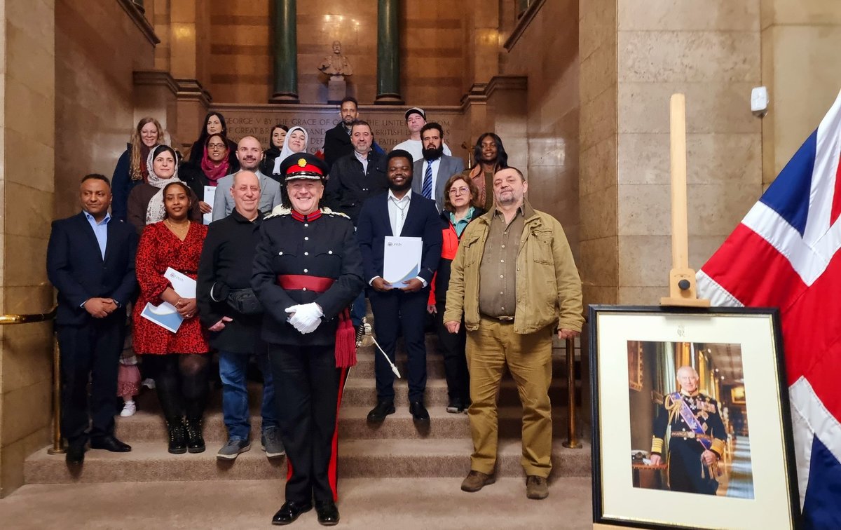 Jon Hammond DL (@jonhammondtweet) on Twitter photo It is always a great honour to welcome the latest british citizens to Leeds on behalf of <a href="/LordLtWY/">Ed Anderson, Lord Lieutenant of West Yorkshire</a>. Three great ceremonies at Leeds Civic Hall It is always a great honour to welcome the latest british citizens to Leeds on behalf of <a href="/LordLtWY/">Ed Anderson, Lord Lieutenant of West Yorkshire</a>. Three great ceremonies at Leeds Civic Hall