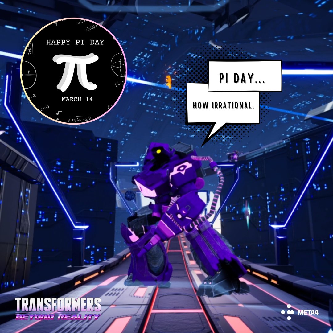 Happy Pi Day! Even if it is irrational.

#PiDay2025 #Transformers