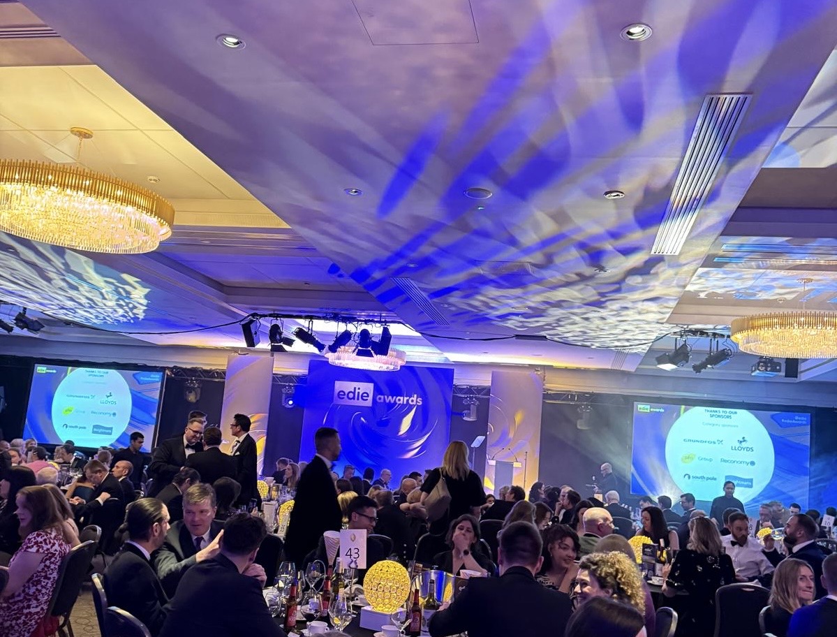 Proud to be a finalist for #BCorp of the Year at the <a href="/edie/">edie</a> awards last night ✨

An inspiring evening celebrating businesses driving positive change. Huge thanks to our team, partners &amp; clients - together we're creating lasting impact. Congrats to the winners 🏆 

#Sustainability