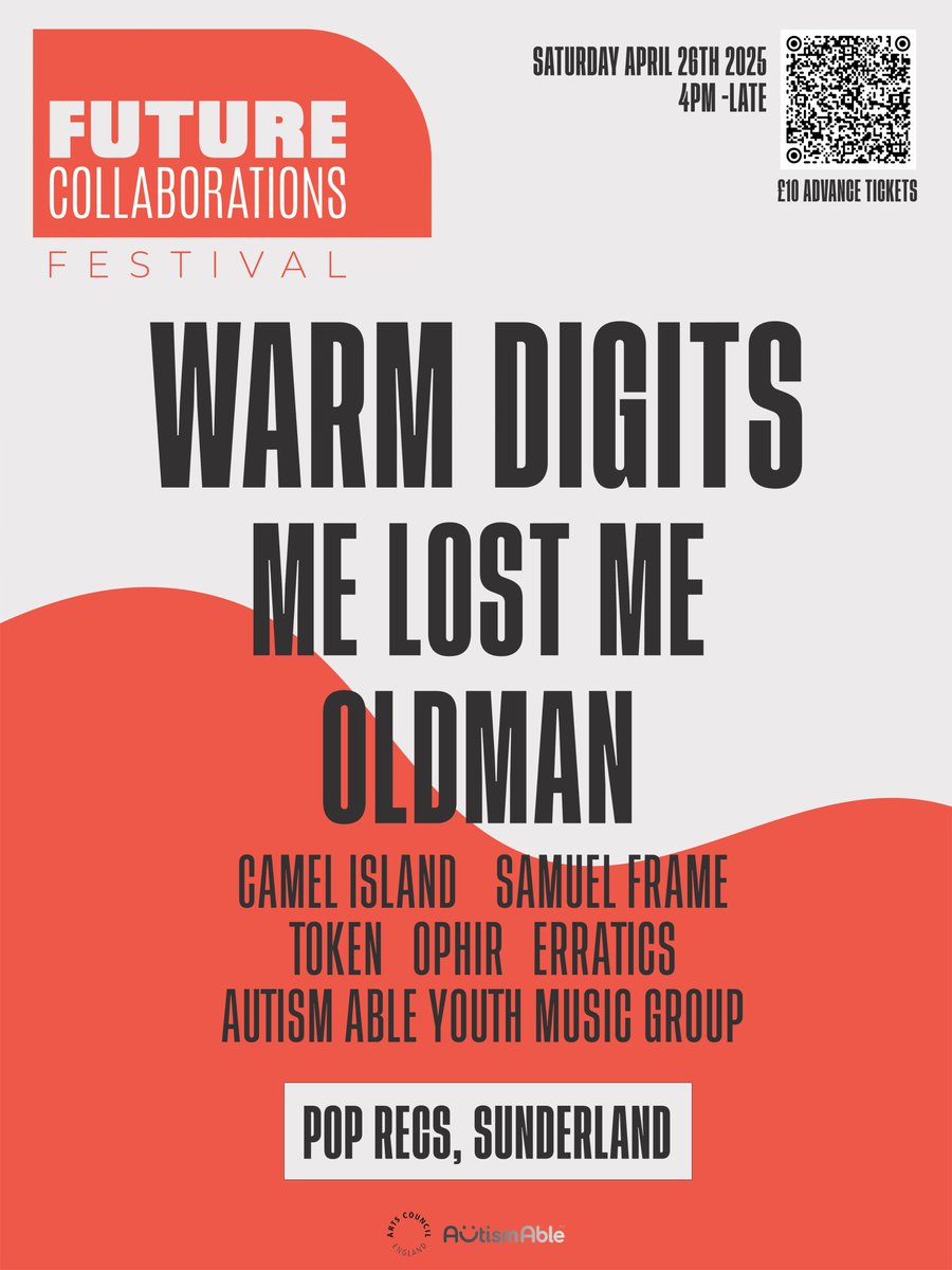 Warm Digits (@warmdigits) on Twitter photo Gig alert! Sat April 26th at <a href="/poprecsltd/">Pop Recs CIC</a> Sunderland for the fab Future Collaborations Festival with the brilliant Me Lost Me and stacks of others. Bargain tickets via the link. eventbrite.co.uk/e/future-colla… Gig alert! Sat April 26th at <a href="/poprecsltd/">Pop Recs CIC</a> Sunderland for the fab Future Collaborations Festival with the brilliant Me Lost Me and stacks of others. Bargain tickets via the link. eventbrite.co.uk/e/future-colla…