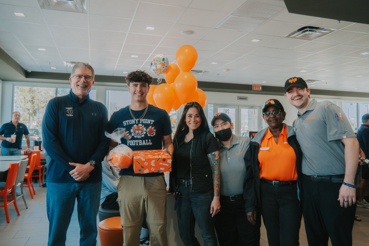 Whataburger Super Team (@whatasuperteam) on Twitter photo Congratulations to <a href="/sTpTigerFB/">Stony Point Football</a> P <a href="/NoahL2025/">Noah Lopez</a> on being presented with his <a href="/Whataburger/">Whataburger®</a> Super Team Award!
<a href="/StonyPointHS/">Stony Point H S</a> | <a href="/RoundRockISD/">Round Rock ISD</a> | <a href="/dctf/">Dave Campbell's — TexasFootball.com</a> | #WhataSuperTeam | #Whataburger | #txhsfb | #dctf Congratulations to <a href="/sTpTigerFB/">Stony Point Football</a> P <a href="/NoahL2025/">Noah Lopez</a> on being presented with his <a href="/Whataburger/">Whataburger®</a> Super Team Award!
<a href="/StonyPointHS/">Stony Point H S</a> | <a href="/RoundRockISD/">Round Rock ISD</a> | <a href="/dctf/">Dave Campbell's — TexasFootball.com</a> | #WhataSuperTeam | #Whataburger | #txhsfb | #dctf