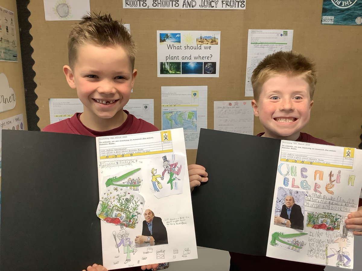 Incredible artist research pages!🌟🎨
Curie class have been exploring the incredible artwork of Sir Quentin Blake. #STEAMlearning