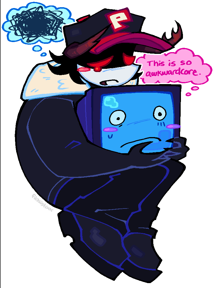 fishiistixx's tweet image. never in a million years would they bond like this but idc I needed to draw something comforting
#regretevator #computerbug