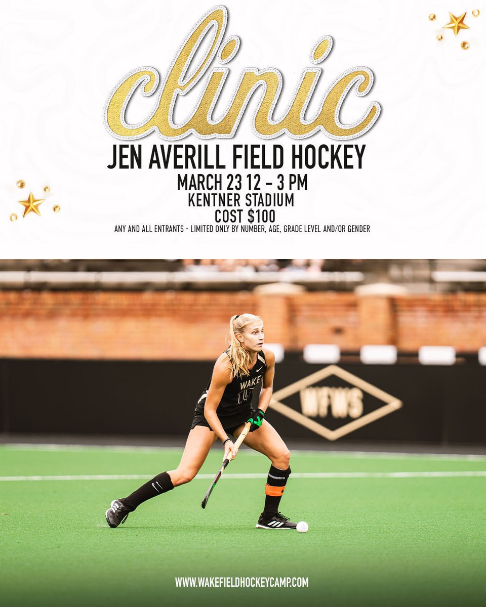 Our next camp is coming up soon 🏕️

Spots are limited so be sure to sign up today! 
🔗 wakefieldhockeycamp.com