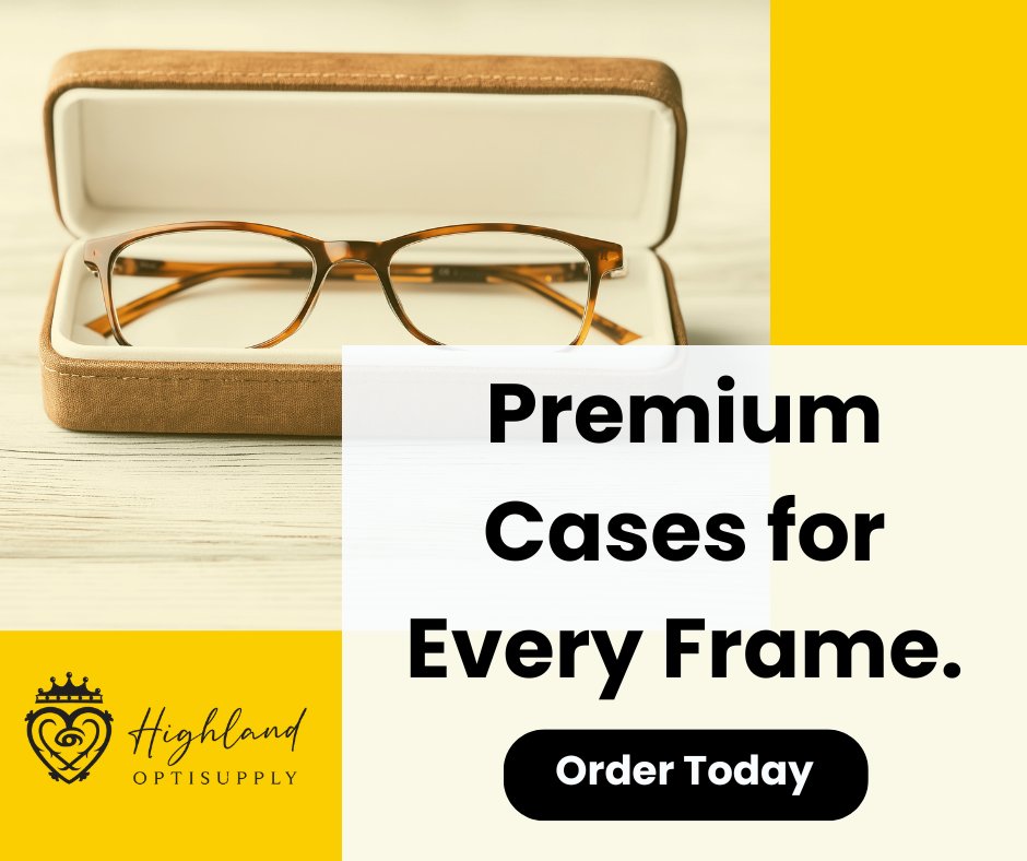 Running low on Eyeglasses Cases in your optical? Highland OptiSupply has premium cases for every frame. Register for your free account and order today!

highlandoptisupply.com/odsonfb/

#partner