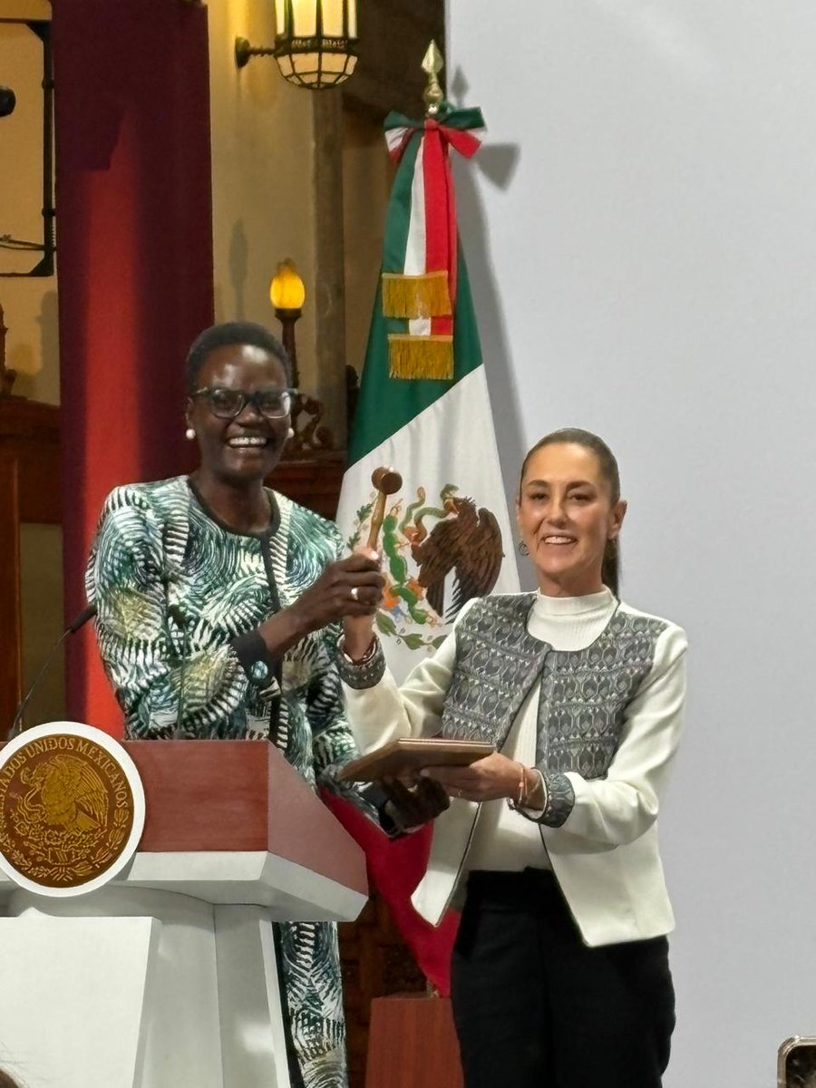 SusanaHarp's tweet photo. Iniciamos la Conferencia Mundial de Mujeres Parlamentarias de la @IPUparliament, con la inauguración por la Presidenta @Claudiashein. En este foro estamos reunidas más de 350 parlamentarias de 62 países para el fortalecimiento de la participación política y el liderazgo de las mujeres.
