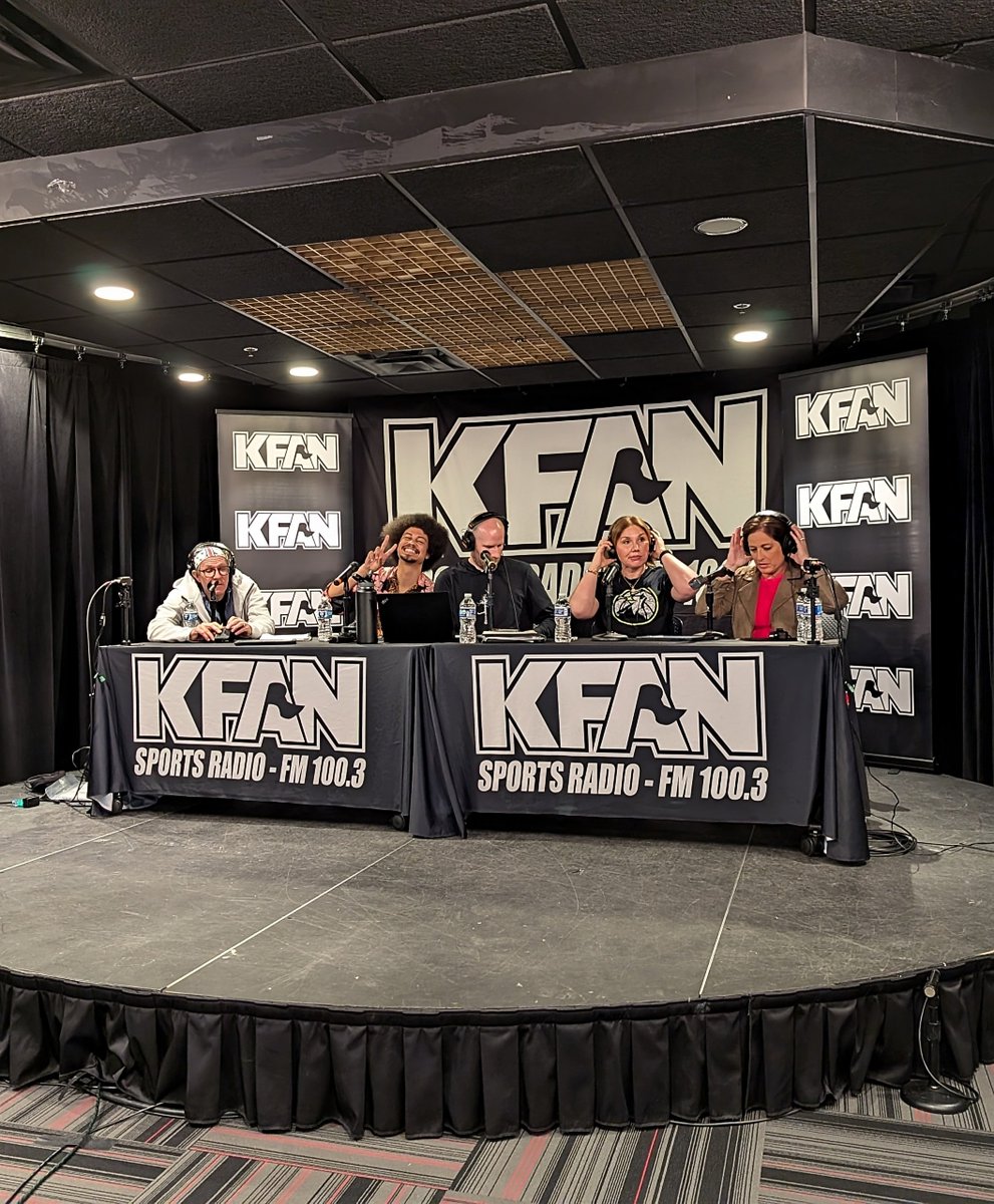 WidespreadMedia (@widespreadmn) on Twitter photo Hanging out at <a href="/iHeartRadio/">iHeartRadio</a> for the 200th edition of Progrum Password!
<a href="/CommonManKFAN/">Dan Cole</a> <a href="/MaxxFuller/">Maxx aka Humphrey Frogart aka Maxxel Rose</a> <a href="/BrandonMileski/">Brandon Mileski</a> <a href="/LilBKFAN/">Barb Neren</a> <a href="/MarneyGellner/">Marney Gellner</a> Hanging out at <a href="/iHeartRadio/">iHeartRadio</a> for the 200th edition of Progrum Password!
<a href="/CommonManKFAN/">Dan Cole</a> <a href="/MaxxFuller/">Maxx aka Humphrey Frogart aka Maxxel Rose</a> <a href="/BrandonMileski/">Brandon Mileski</a> <a href="/LilBKFAN/">Barb Neren</a> <a href="/MarneyGellner/">Marney Gellner</a>
