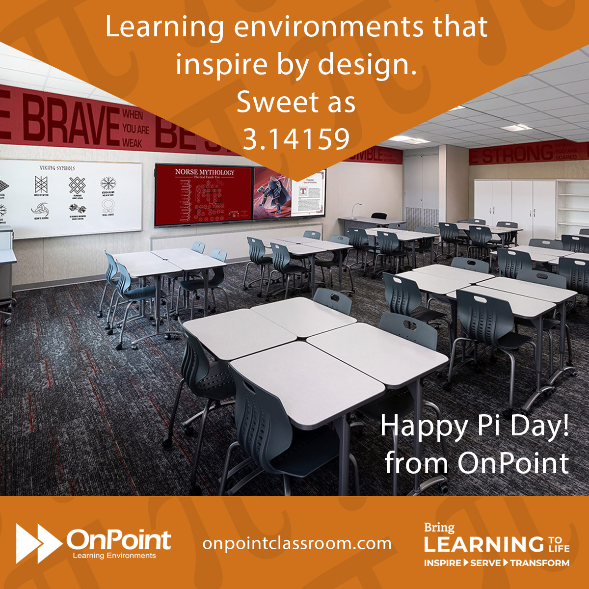 OnPointEdu's tweet photo. Happy Pi Day, from OnPoint Learning Environments!

https://t.co/uoPvasuiSH https://t.co/4UpiH6dPG2