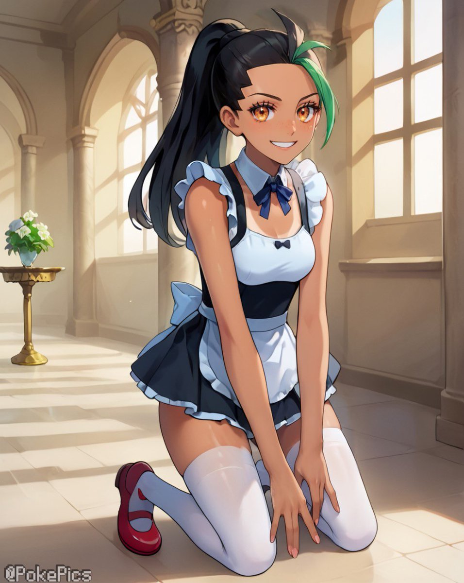 PokePicsX's tweet image. Nemona’s always ready for a battle! ⚡💥 Which of her looks do you like best?

📍Check the bio for more!

#AIArt #NemonaPokemon #Gen9Pokemon