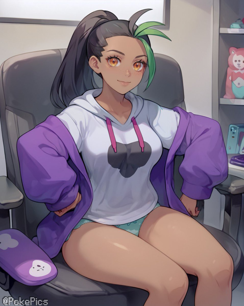 PokePicsX's tweet image. Nemona’s always ready for a battle! ⚡💥 Which of her looks do you like best?

📍Check the bio for more!

#AIArt #NemonaPokemon #Gen9Pokemon