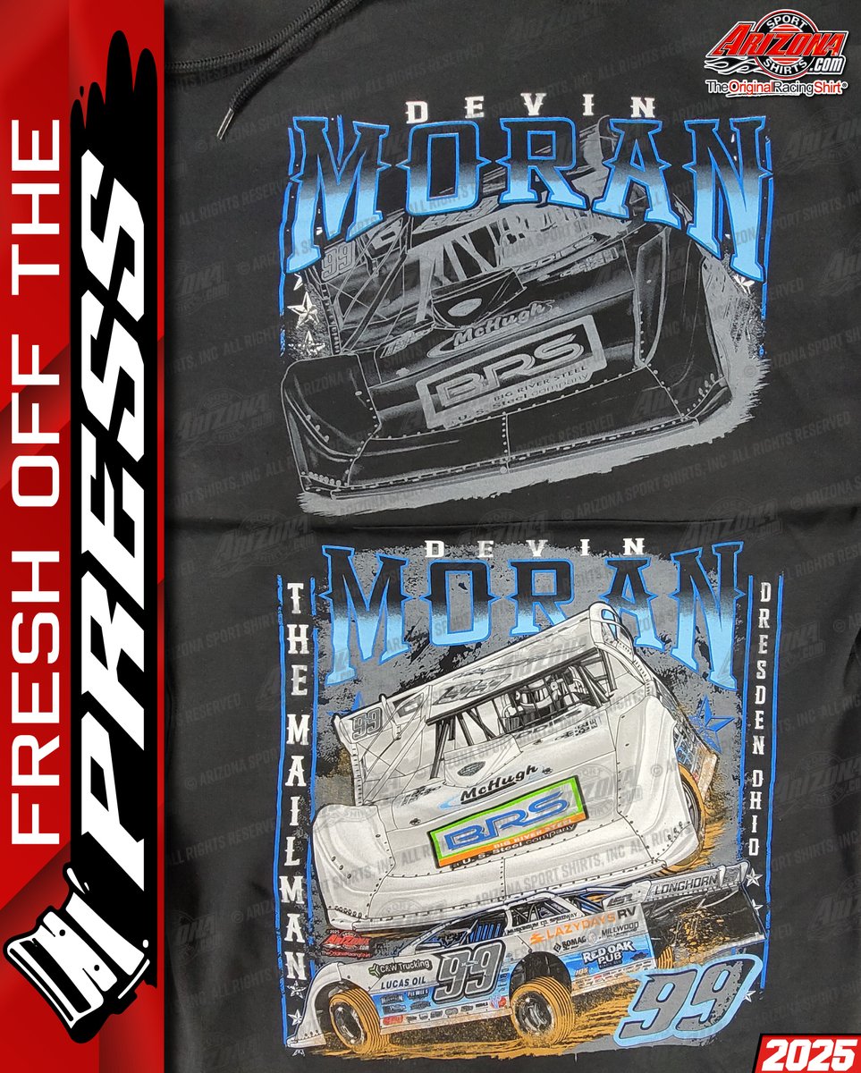 We help the <a href="/devinmoran99/">Devin Moran</a> fans look good. 😎
 
Get this shirt or hoodie at the track or on his website: shopdevinmoran.com/search?q=2+car

#TheOriginalRacingShirt