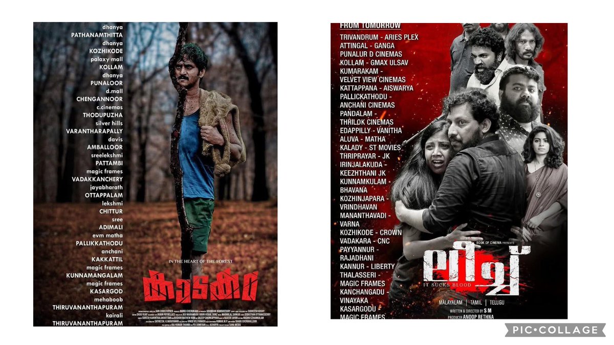 MoviePlanetMP's tweet photo. This Week New Malayalam Releases
#Aranyam
#Rakshasi
#Kaadakam
#Leech
#DasettanteCycle
#Uttavar
#ThewaitingListANAntidote
🤷♂️🙏 https://t.co/7s8MustTH1