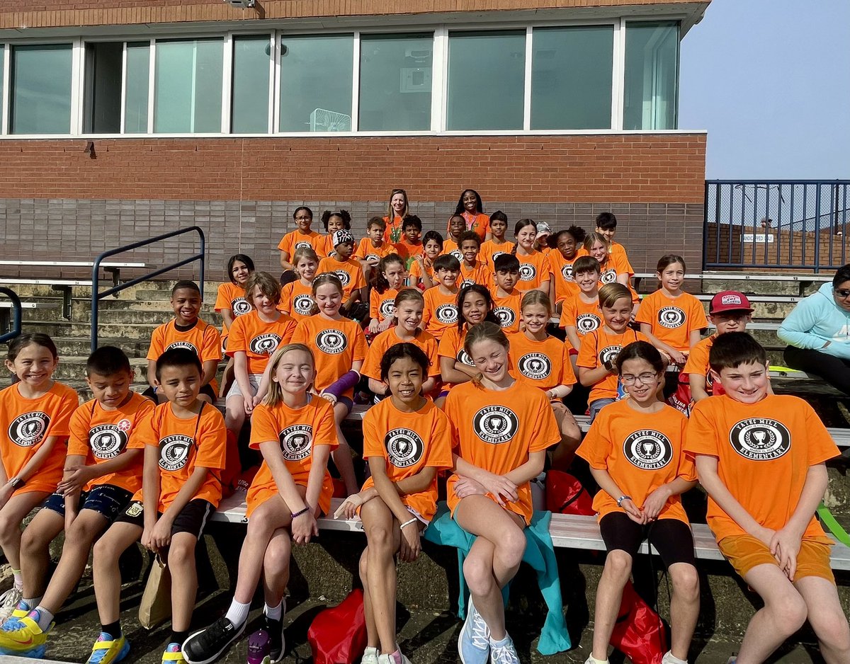Cindi R Parker (@cindirparker) on Twitter photo YMES 5th graders picked our First In Fitness tshirt color…it was a 10/10!🧡 Getting back to watch our kids give it their all and then make buddies with other <a href="/WCPSS/">Wake County Public School System</a> athletes while waiting!!? #priceless
You make me HAPPY PROUD, <a href="/Yates_Mill/">Yates Mill Elementary Principal</a>… winners every one of you!
#FIF2025 YMES 5th graders picked our First In Fitness tshirt color…it was a 10/10!🧡 Getting back to watch our kids give it their all and then make buddies with other <a href="/WCPSS/">Wake County Public School System</a> athletes while waiting!!? #priceless
You make me HAPPY PROUD, <a href="/Yates_Mill/">Yates Mill Elementary Principal</a>… winners every one of you!
#FIF2025