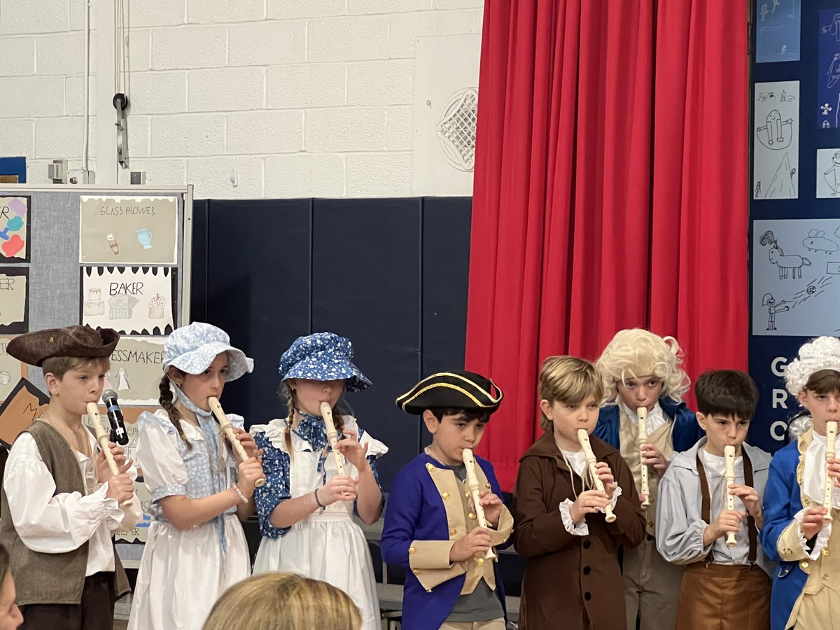 CSHWestSide's tweet photo. Today's Grade 4 Colonial Day was AWESOME! Thank you to Ms. Martin, Ms. Aiello, Ms. Manning, & Ms. Scanlon for all the work put in to preparing our talented & spirited students. Thanks also to our WS families able to join & help us today! #westsideschoolpride #ColonialDay #Bravo! https://t.co/gI5eeWKmaI