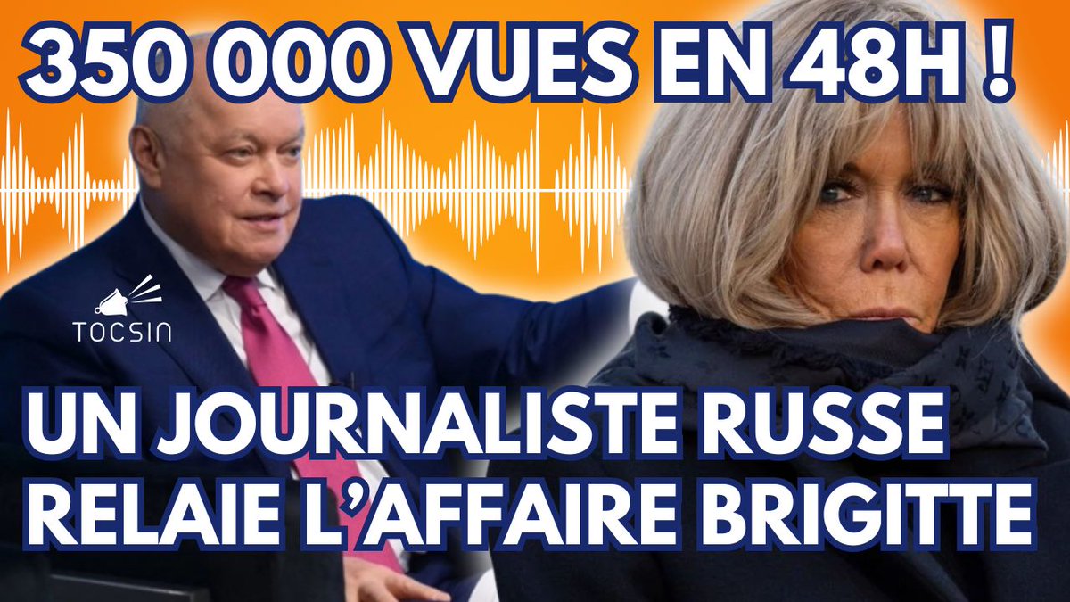 Tocsin_Media's tweet photo. 🔔🔔350 000 vues en 48h !🔔🔔

📣  Déjà 350 000 vues pour la chronique de @Espalungue_r au sujet de l'affolement de #Macron !

📯📯Merci à tous !📯📯

Réécouter l’émission 🔗https://t.co/7EiJpHTxN8

🟠 Abonnez-vous, partagez et faites connaître autour de vous @Tocsin_Media ! https://t.co/XcFf5n2z6P