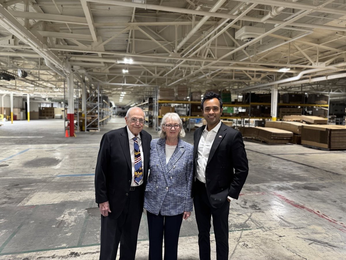 An 88-year-old &amp; 80-year-old husband &amp; wife team show up *every day* to work, to lead a company of 700+ employees. They’re now a leading flooring manufacturer in Fostoria, OH. Kudos to Don &amp; Judy Miller for demonstrating how capitalism &amp; hard work lift all of us up.
