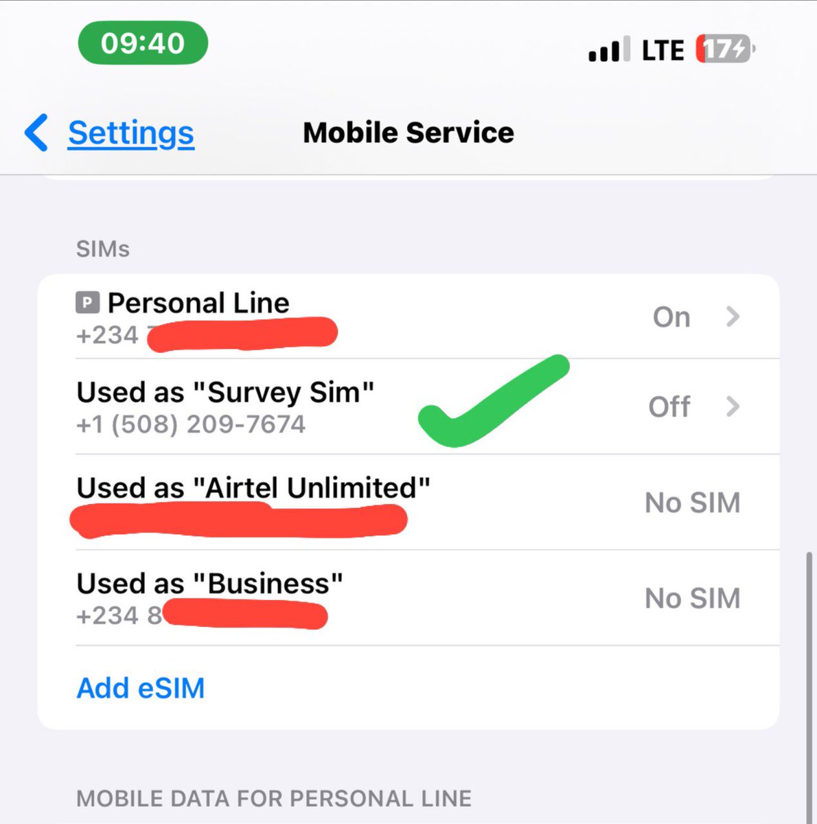 69LifeCode's tweet image. How to Activate FREE USA number E-Sim for survey.

iPhone and Top Androids Only 

A thread