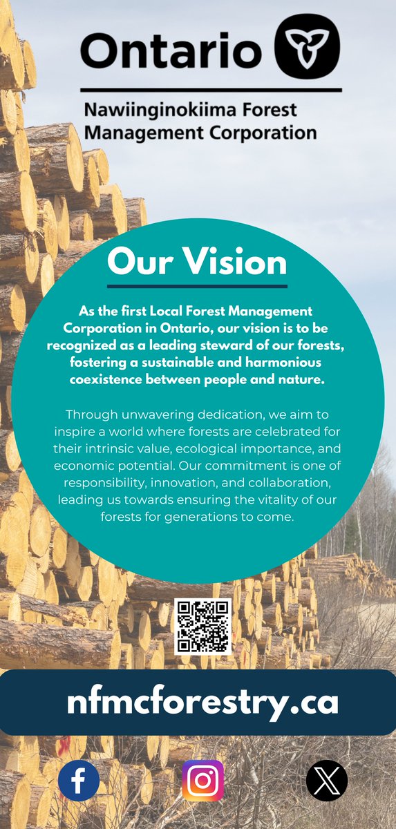 NFMCForestry's tweet image. Nawiinginokiima (naw-win-gin-know-kee-mah) is an Ojibway word translated loosely to mean “working together”. 

Learn more about NFMC: Who we are and what what we do @  nfmcforestry.ca

#forestry #workingtogether #supportinglocalcommunities