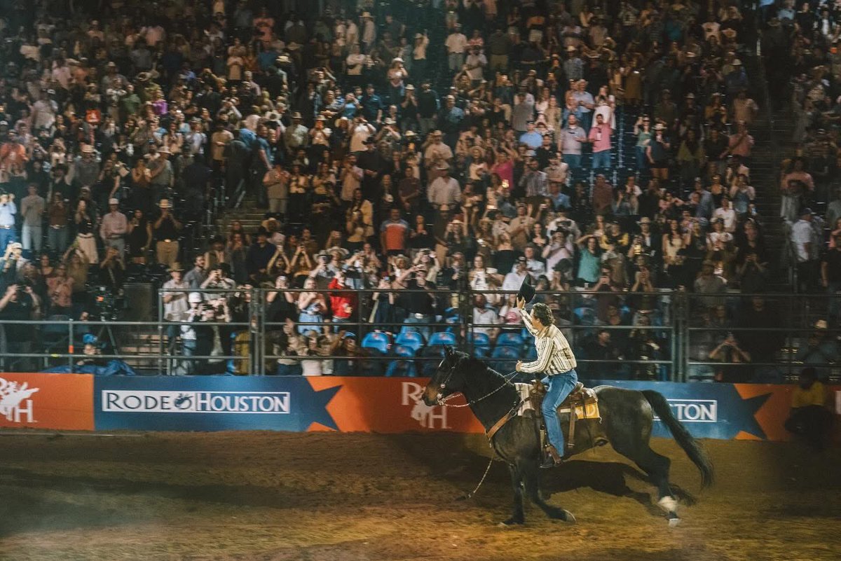 One of the best nights of my life! Still riding the high from rodeo Houston!