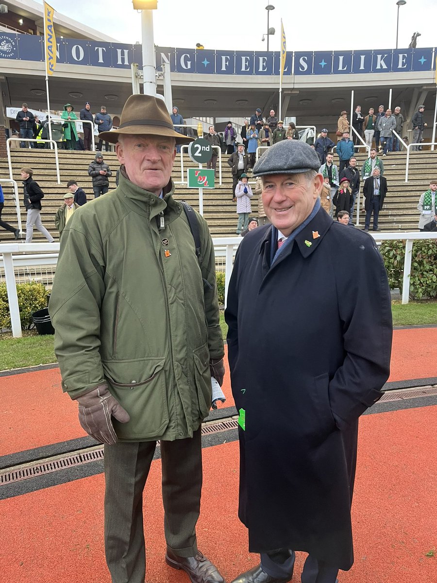 Two absolute legends of the game. 

#CheltenhamFestival