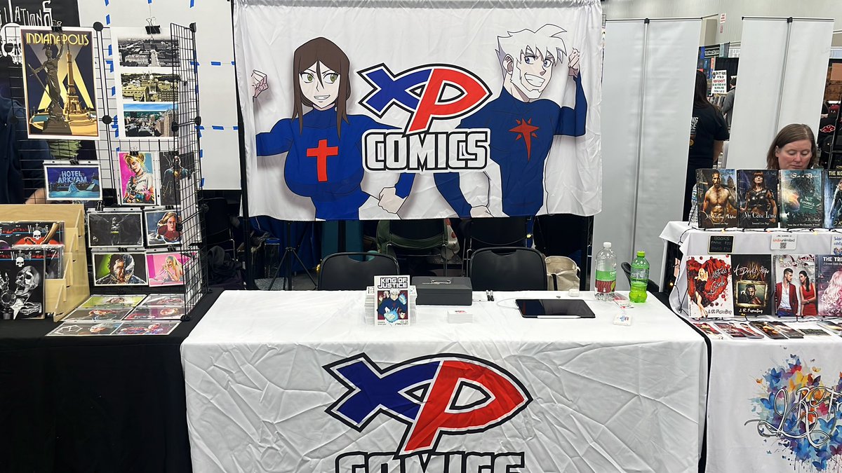 XP Comics (@xpcomics) on Twitter photo We are here at #indianacomiccon for the whole weekend! Come get your physical copy of King of Justice Volume 0.5 and meet the creator <a href="/eheroandrew/">E•HEROAndrew</a>
Signatures are free! We are here at #indianacomiccon for the whole weekend! Come get your physical copy of King of Justice Volume 0.5 and meet the creator <a href="/eheroandrew/">E•HEROAndrew</a>
Signatures are free!
