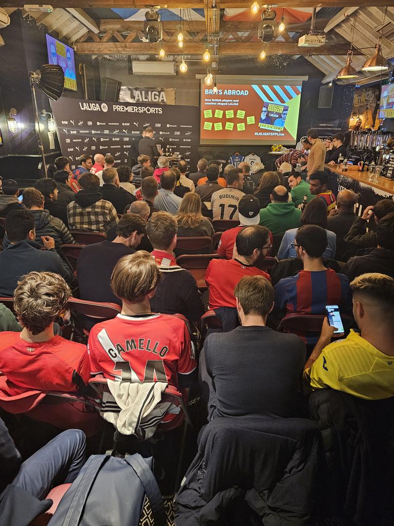 Not long now! #LALIGATSFPLive is about to begin!