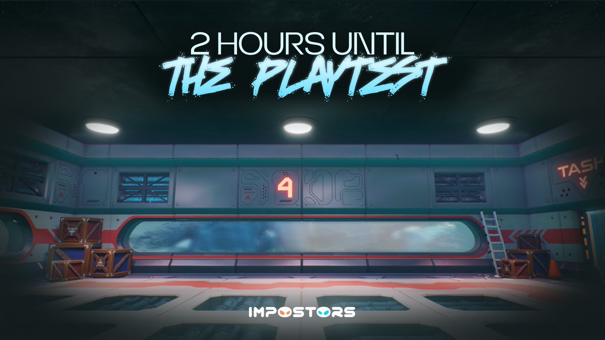 ⏳ Beta 1.2 Starts in 2 HOURS ⌛️

Make sure to tune into Impostors Radio at 1PM PST followed by our community playtest Day 1 at 2PM PST!

⏰ 3/14: 2pm-6pm &amp; 3/15: 10am-2pm (PST)
👾 Join Discord (link in bio)
✅ Be a verified holder

See you there, susfam!