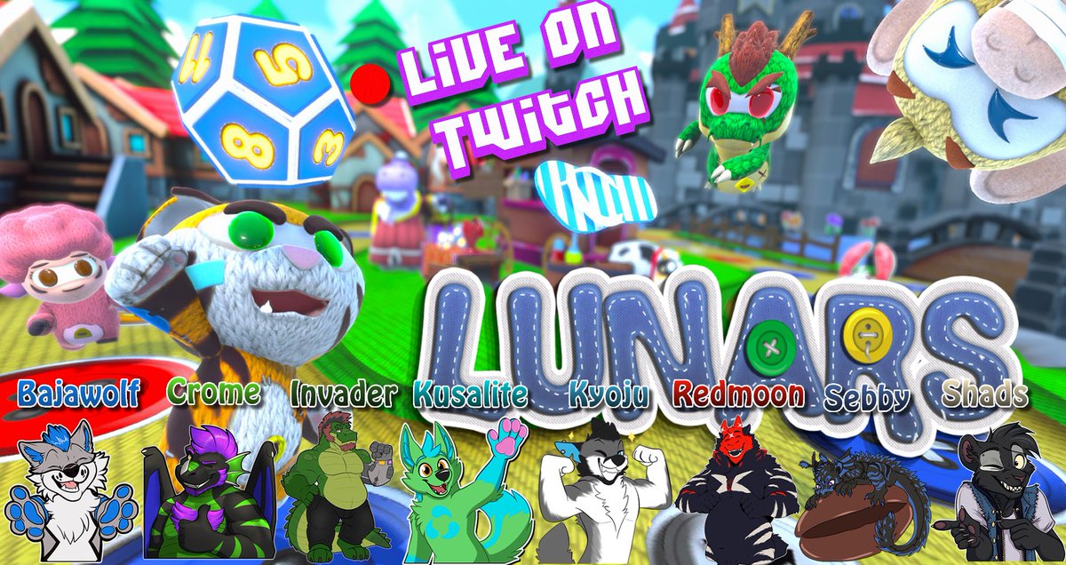 Crome 💚💜 (@cromeplaysgames) on Twitter photo 🔴 Live On Twitch!
We're playing a Mega <a href="/LunarsOnline/">Lunars</a> colab with these awesome people!
<a href="/Bajawolf_/">Bajawolf</a> <a href="/CromePlaysGames/">Crome 💚💜</a> <a href="/invaderthegator/">Invader 🐊 #VTUBER</a> <a href="/Kusalite/">Kusalite on BSKY</a> <a href="/KyojuFolf/">Moved To 🟦 ☁️</a> <a href="/RedUnderTheMoon/">The Red Moon</a> <a href="/SebbySpresso/">SebbySpresso, The Feine Bean, NOT A NEWT 🔜PA</a> <a href="/Shads_fluff/">Shads_fluff! Twitch Kibby and purr extraordar 🇸🇪</a>
Don't forget to wishlist it on Steam! : store.steampowered.com/app/1031080/Lu… 🔴 Live On Twitch!
We're playing a Mega <a href="/LunarsOnline/">Lunars</a> colab with these awesome people!
<a href="/Bajawolf_/">Bajawolf</a> <a href="/CromePlaysGames/">Crome 💚💜</a> <a href="/invaderthegator/">Invader 🐊 #VTUBER</a> <a href="/Kusalite/">Kusalite on BSKY</a> <a href="/KyojuFolf/">Moved To 🟦 ☁️</a> <a href="/RedUnderTheMoon/">The Red Moon</a> <a href="/SebbySpresso/">SebbySpresso, The Feine Bean, NOT A NEWT 🔜PA</a> <a href="/Shads_fluff/">Shads_fluff! Twitch Kibby and purr extraordar 🇸🇪</a>
Don't forget to wishlist it on Steam! : store.steampowered.com/app/1031080/Lu…