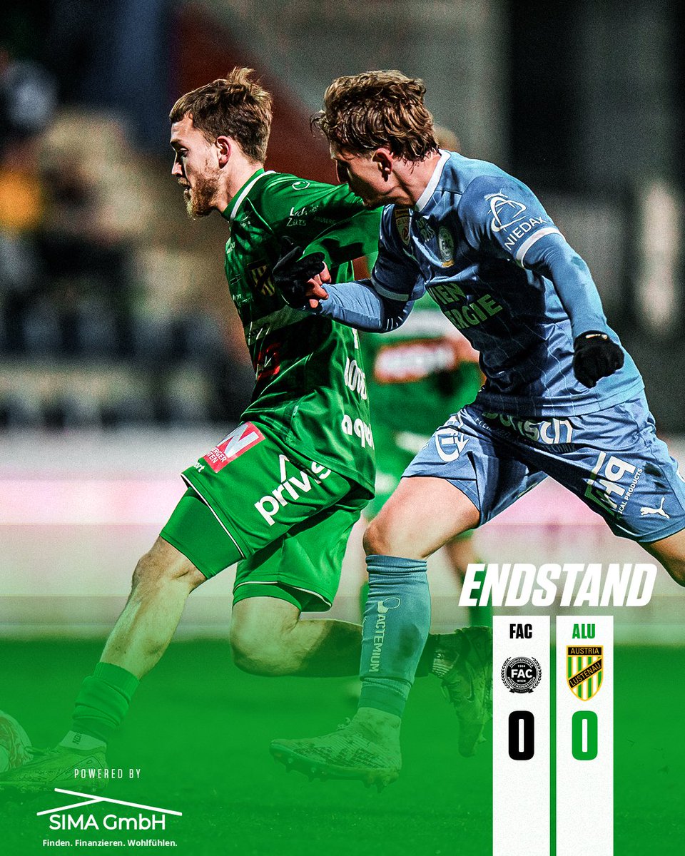 AustriaLustenau's tweet photo. โ๏ธ ๐๐ฎ๐ง๐ค๐ญ๐๐ญ๐๐ข๐ฅ๐ฎ๐ง๐ ๐ข๐ง ๐
๐ฅ๐จ๐ซ๐ข๐๐ฌ๐๐จ๐ซ๐!
________________________
#FACALU | 0:0 | Endstand https://t.co/Xn7ZTWOEDP