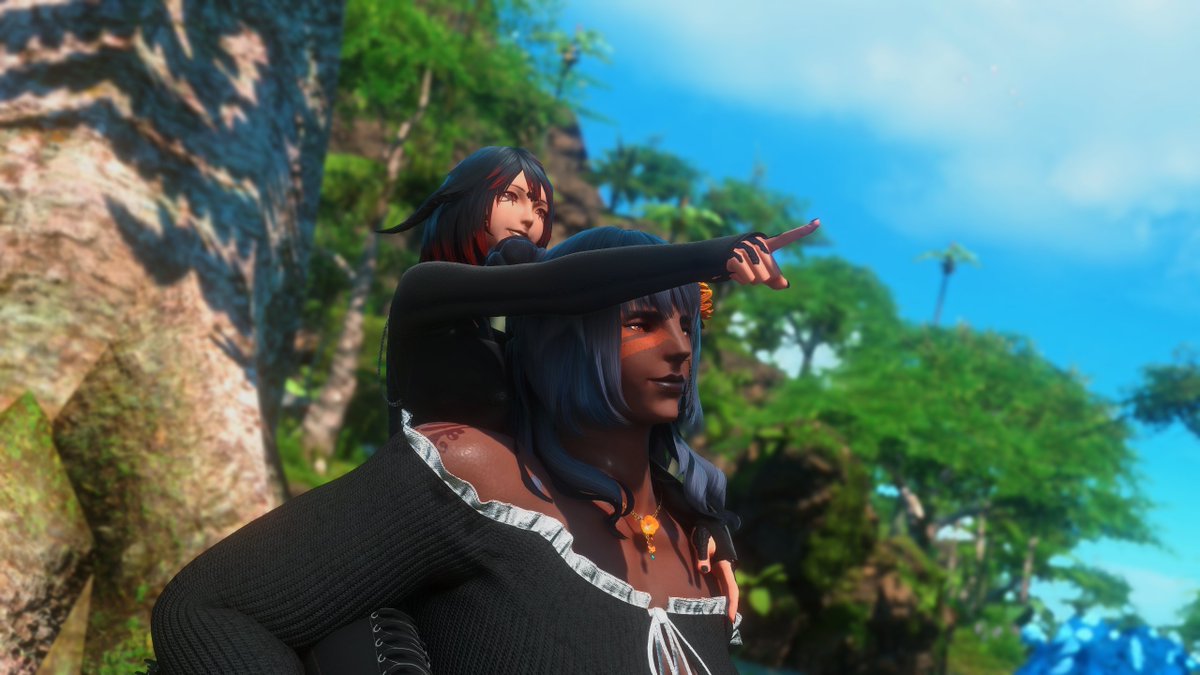 RoegadynTea's tweet photo. Let's go exploring with @SiffyLewd!
#femroe #Roegadyn #Hellsguard https://t.co/vp270cuLBH