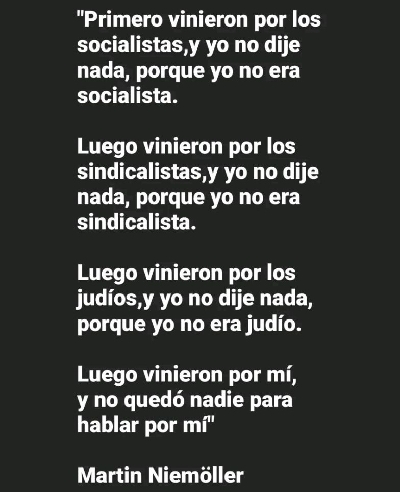 MsSmbm's tweet photo. @EmergenciasEc Observo que muchos están  festejando con esta medida , lo que desconocen es que cuando ya tenga todo el control se irá hasta contra sus aliados , por algo hay que estudiar la segunda guerra mundial . https://t.co/gsszQNATtg