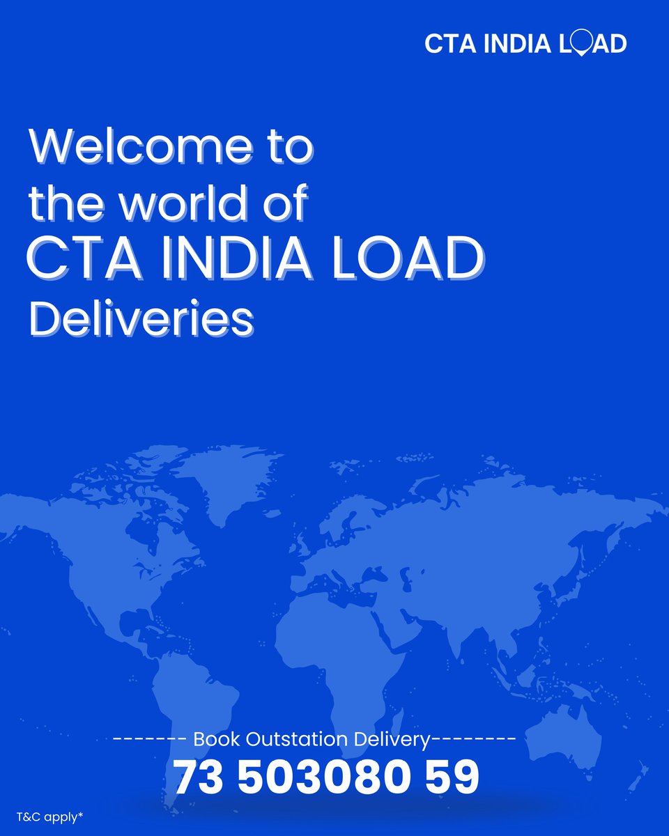 CTAindiaload's tweet photo. CTA allows you to check live truck rates from your source to destination, giving transparent pricing. Check Live Rate info@ctaindiaload.in DM 7350308059 .
#ctaindiaload #cta #ctaexpress #ctaminitruck #transport #Logistics https://t.co/Difm2Wpbfw