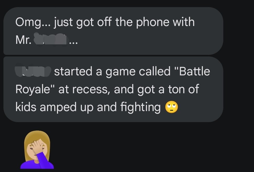 TBitTwo's tweet image. Wife says no more Battle Royale wrestling with my 6 yo. I&apos;m gonna miss slamming him from the top rope.