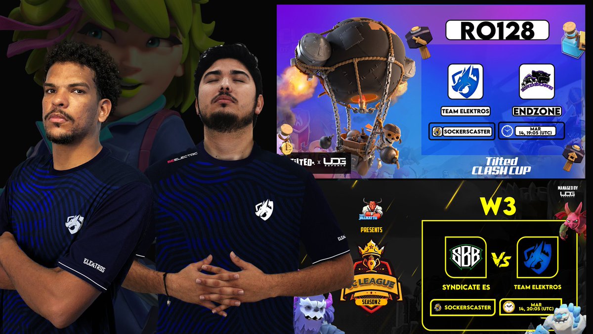 Sockers SU (@sockers_) on Twitter photo 🔴LIVE
Tercer DIRECTO del Dia
DIRECTO DOBLE
✅ <a href="/ElektrosCoc/">Team Elektros CoC</a> 🆚 #endzone
✅ #TEAMELEKTROS 🆚 #syndicate
🔴 youtube.com/live/JmoWOHbJG…
🟣twitch.tv/sockerssu
⚫tiktok.com/@sockers.su
#CLASHOFCLANS 🔴LIVE
Tercer DIRECTO del Dia
DIRECTO DOBLE
✅ <a href="/ElektrosCoc/">Team Elektros CoC</a> 🆚 #endzone
✅ #TEAMELEKTROS 🆚 #syndicate
🔴 youtube.com/live/JmoWOHbJG…
🟣twitch.tv/sockerssu
⚫tiktok.com/@sockers.su
#CLASHOFCLANS