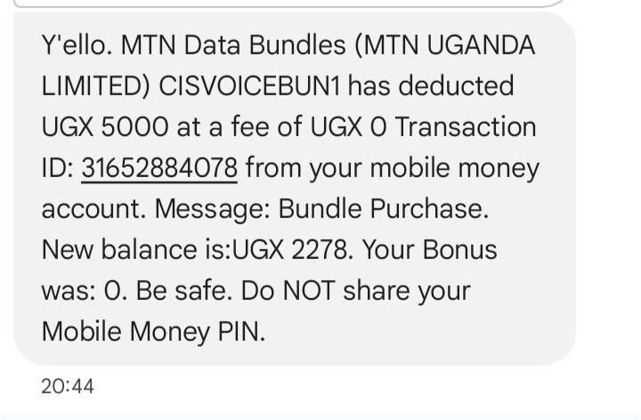 KKibirango's tweet photo. @mtnug how is it impossible today to buy voice bundles???? Have have bought monthly voice bundles of 5k, chopped my money, but upto now I have not received my minutes. Either give me the bundles or return my money otherwise this could be termed as broad day rubbery.
Am waiting https://t.co/m9TrKZM9dI