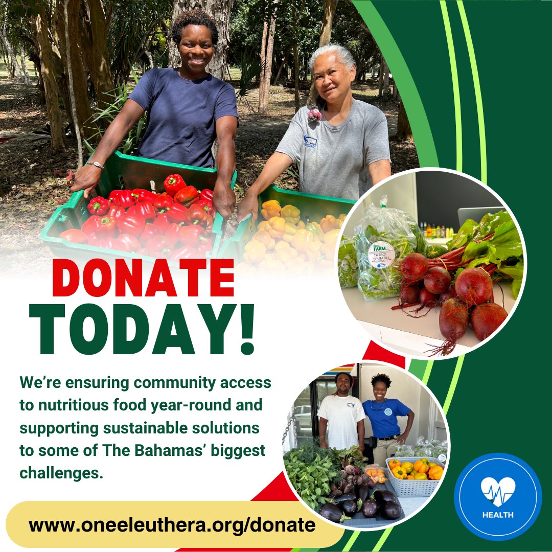 🌱💙 At OEF every donation is more than just a gift—it’s a seed that helps our community thrive! 🌍✨ Your generosity fuels education, environmental preservation, healthy food access, and community empowerment—bringing hope!🌿📚🥕
 Donate now➡️ oneeleuthera.org/donate