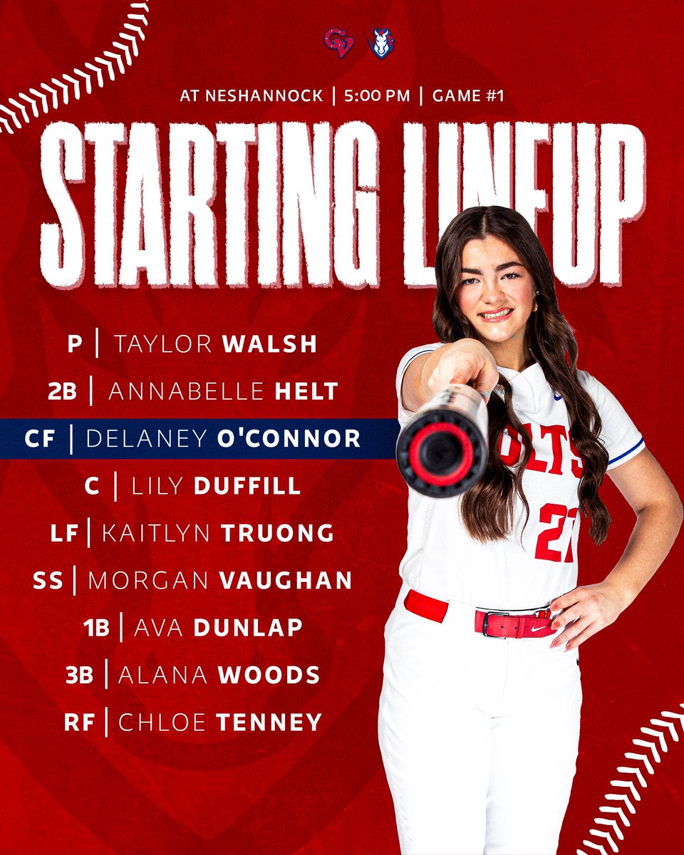 Chartiers Valley Softball (@charvalleysb) on Twitter photo First Colts lineup of the season for ya! ✍️
P - Walsh
2B - Helt
CF - <a href="/delaneyoc_2025/">Delaney O’Connor</a>
C - Duffill
LF - Truong
SS - Vaughan
1B - Dunlap
3B - Woods
RF - C. Tenney
First pitch from Neshannock in ✌️ hours… First Colts lineup of the season for ya! ✍️
P - Walsh
2B - Helt
CF - <a href="/delaneyoc_2025/">Delaney O’Connor</a>
C - Duffill
LF - Truong
SS - Vaughan
1B - Dunlap
3B - Woods
RF - C. Tenney
First pitch from Neshannock in ✌️ hours…