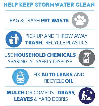 MrDroplet's tweet photo. It’s not over yet! Even though there's snow out there, please keep up the excellent work doing the top 5 things that keep stormwater clean! 
#WeAllLiveDownstream #DoALittleHelpALot #Stormwater https://t.co/St1rghXYsa