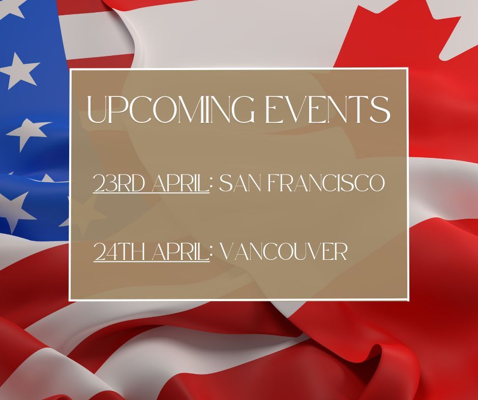 🎉 Upcoming events in North America 🎉 

Thanks to the generosity of West Coast OMs, we are delighted to be organising two drinks parties in San Francisco and Vancouver this April. Further details on the Club website: buff.ly/bCRPCJK
