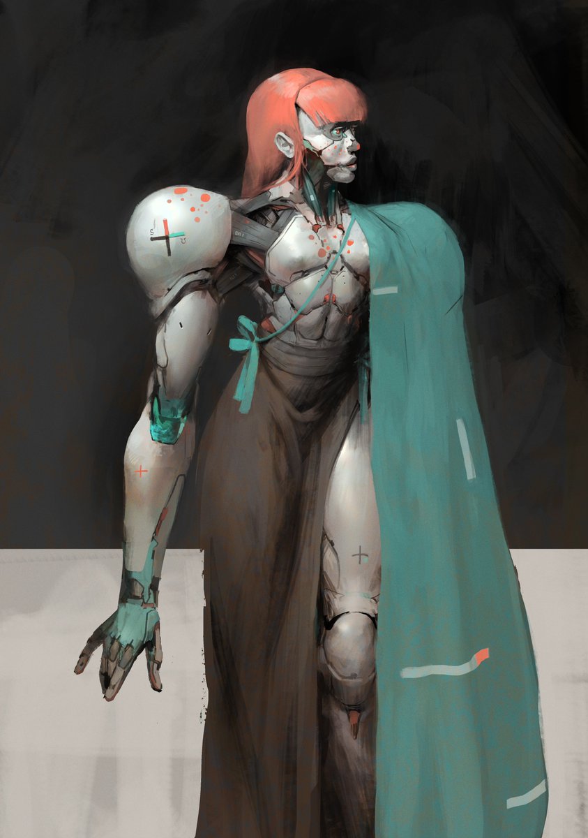 _Guizzz_'s tweet image. As Tom Jones would say : '' Oh, whoa, whoa, she's a lady ''
Here is a new personnal illustration I had the time to do between studio's work and comics projects